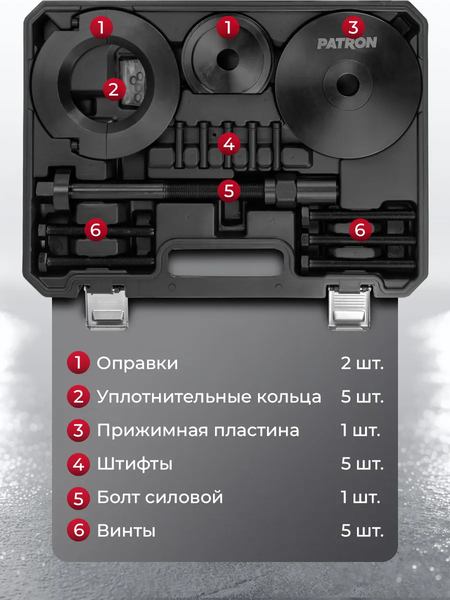 Набор автоинструмента Patron P-913T2M