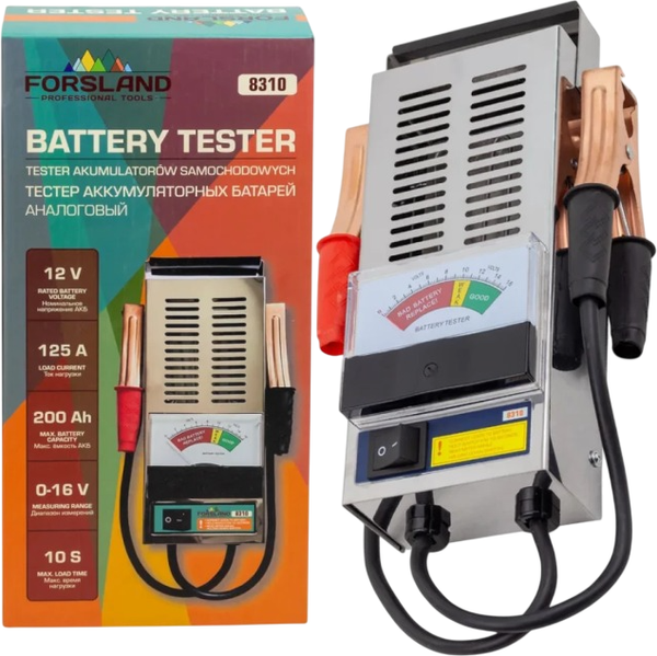 Тестер аккумуляторной батареи Forsland 8310