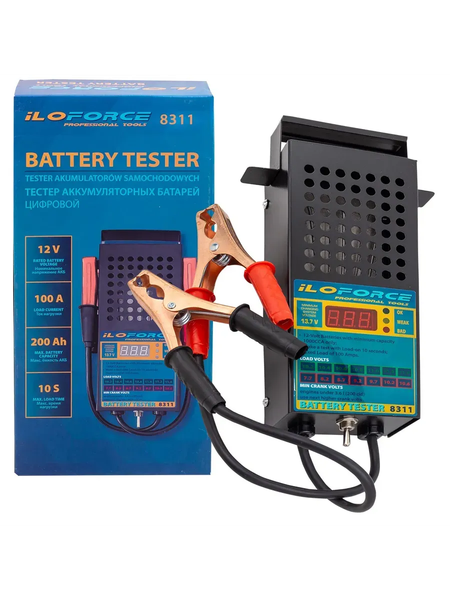 Тестер аккумуляторной батареи ILOforce 65 121 / IF-8311