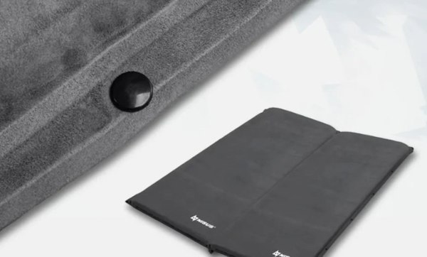 Туристический коврик Nisus 200x81x8 / N-008-G (флок серый)