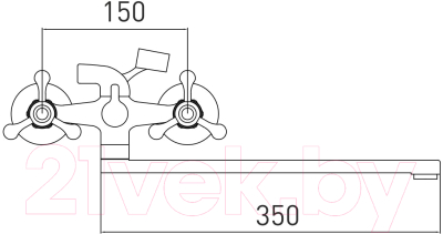 Смеситель Gross Aqua Yota 7088039C-35L(F)