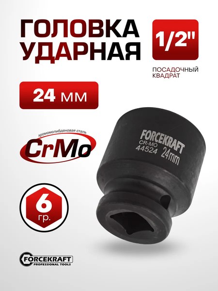 Головка слесарная ForceKraft FK-44524