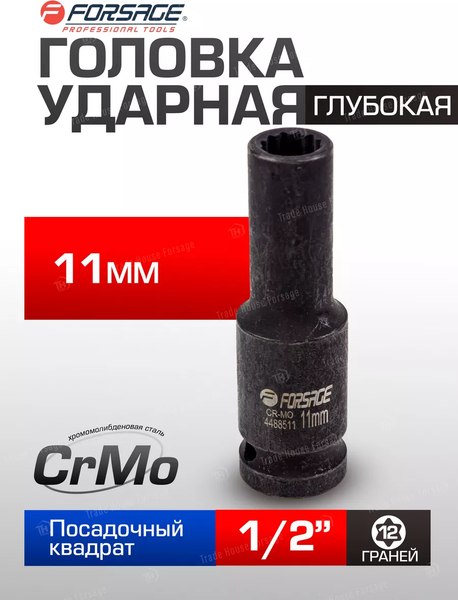 Головка слесарная Forsage 54 909 / F-4488511