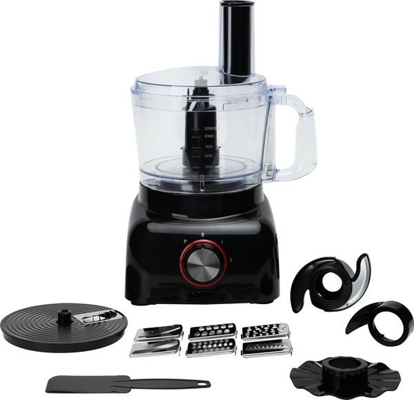 Кухонный комбайн RAGEX R113-000 (черный)