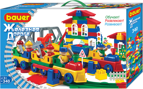 Конструктор Bauer Железная дорога / 257 - фото