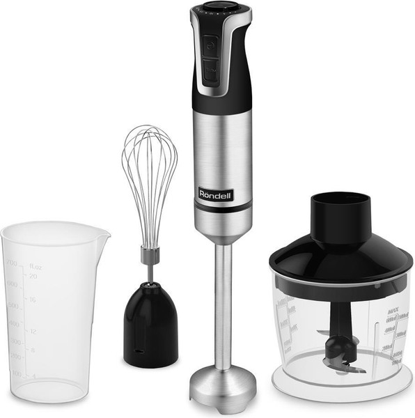 Блендер погружной Rondell RDE-1304 (черный/нержавеющая сталь)