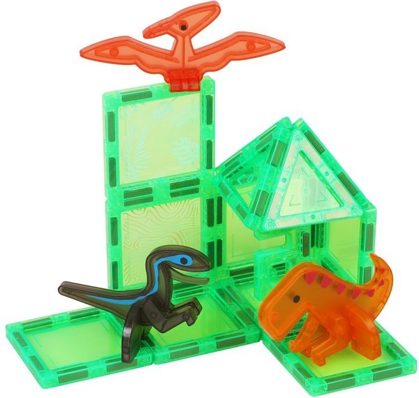 Конструктор магнитный On Time Динозавры / 45191