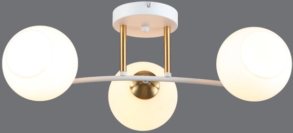 Потолочный светильник Mirastyle SX-N-2217/3 WT+COP - фото