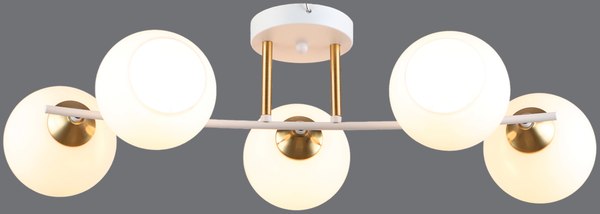 Потолочный светильник Mirastyle SX-N-2217/5 WT+COP - фото