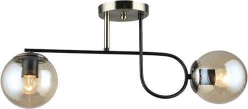 Потолочный светильник Mirastyle SX-N-4243/2 BK+AB - фото