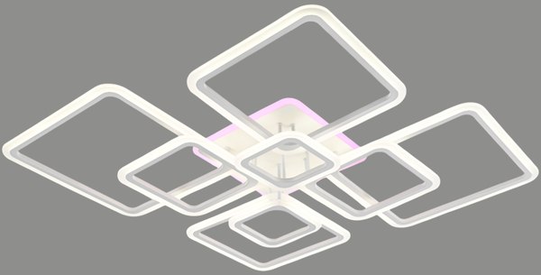 Потолочный светильник Mirastyle Диод CF-16070/4+4 WH ML - фото