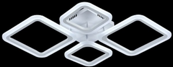 Потолочный светильник Mirastyle Диод CF-16070/2+2 WH - фото