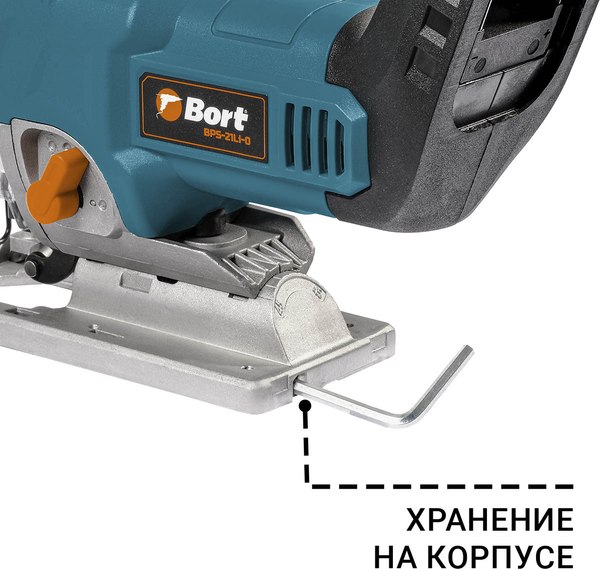 Электролобзик Bort BPS-21Li-0 (93413656)