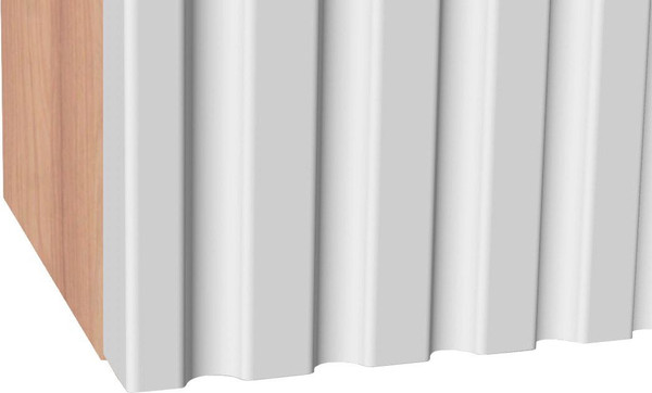 Шкаф-полупенал для ванной Runo Соренто 40 / Тренто 40 вертикаль