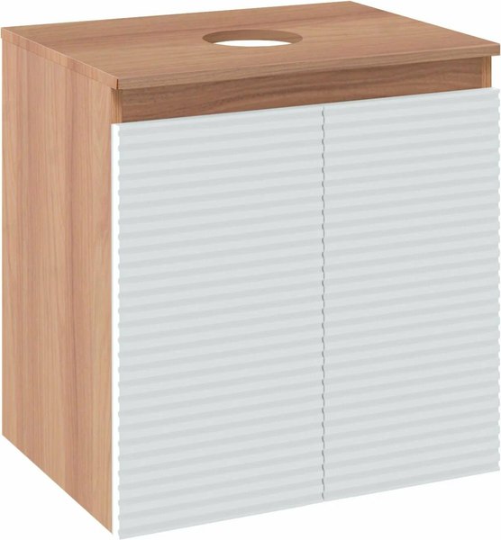 Тумба под умывальник Runo Соренто 50 / Тренто 50 горизонталь - фото