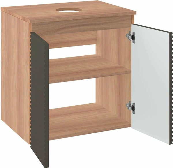 Тумба под умывальник Runo Соренто 50 / Тренто 50 горизонталь