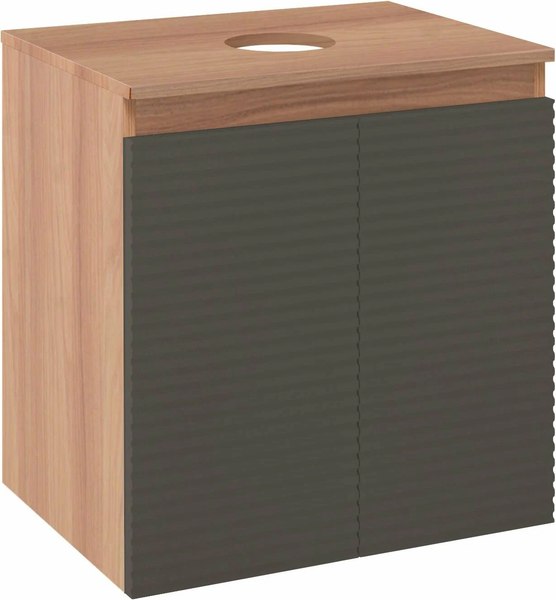 Тумба под умывальник Runo Соренто 60 / Тренто 60 горизонталь - фото