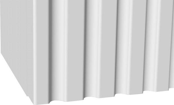 Шкаф для ванной Runo Соренто 50 вертикаль