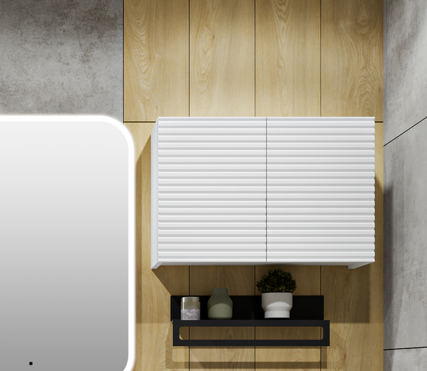 Шкаф для ванной Runo Соренто 60x40 вертикаль - фото