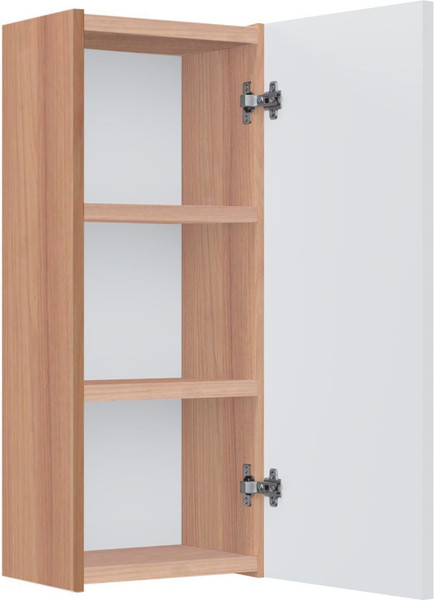 Шкаф для ванной Runo Соренто 30 / Тренто 30 вертикаль