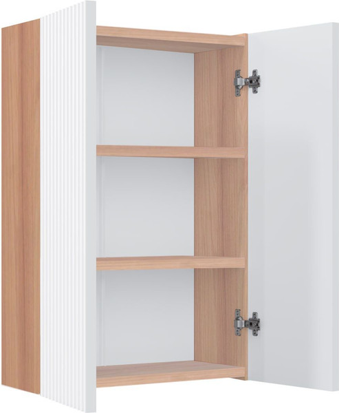 Шкаф для ванной Runo Соренто 50 / Тренто 50 вертикаль