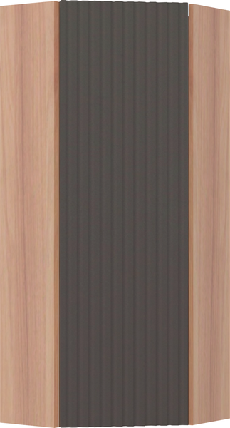 Шкаф для ванной Runo Соренто 30 / Тренто 30 угловой вертикаль