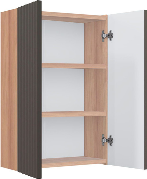 Шкаф для ванной Runo Соренто 60 / Тренто 60 вертикаль