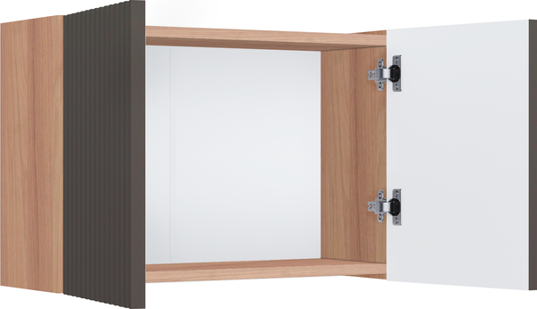 Шкаф для ванной Runo Соренто 60x30 / Тренто 60x30 вертикаль