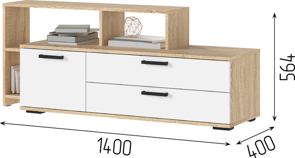 Тумба Стендмебель Санса ТВ-01 под тв