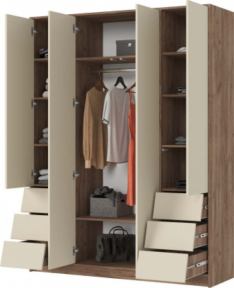 Шкаф Стендмебель Рейн ШК 03 4-х створчатый