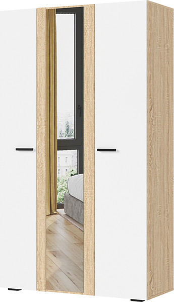 Шкаф Стендмебель Санса ШК-03 3-х створчатый - фото