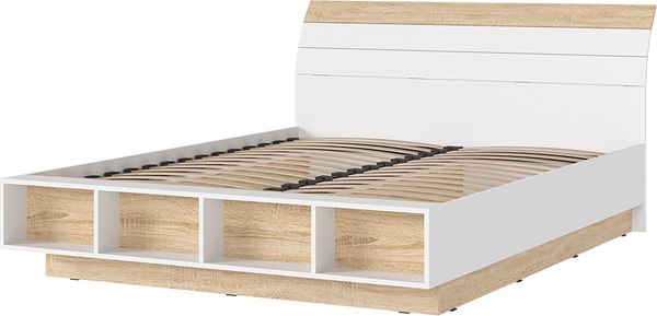 Двуспальная кровать Стендмебель Санса КР-02 160x200