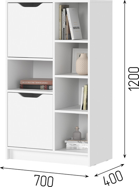 Стеллаж Стендмебель Руна СТЛ 02