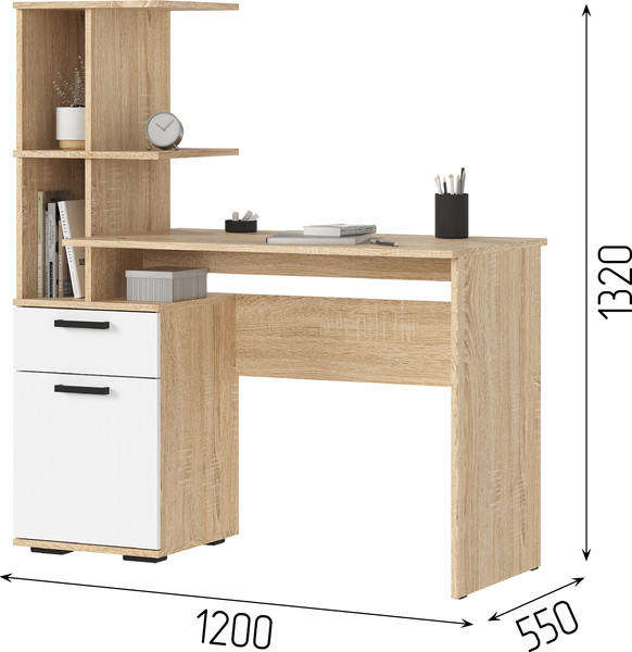 Письменный стол Стендмебель Санса СТ-01