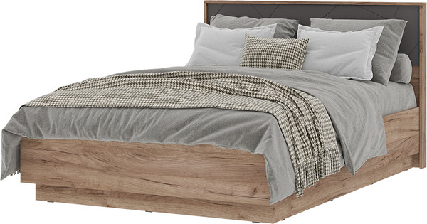 Полуторная кровать Стендмебель Орегон КР 01 140х200 - фото