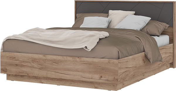 Двуспальная кровать Стендмебель Орегон КР 02 160х200 - фото