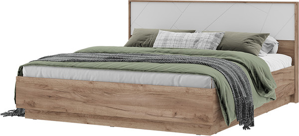 Двуспальная кровать Стендмебель Орегон КР 03 180х200 - фото