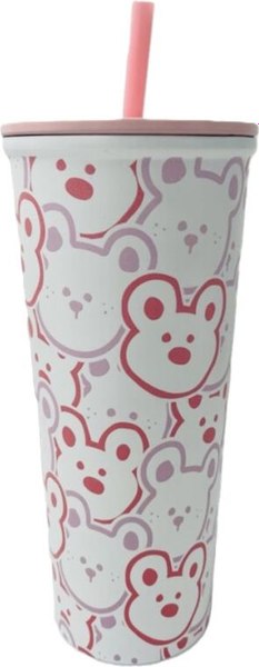 Стакан для горячих напитков Miniso Pink Romance Series 4029 - фото