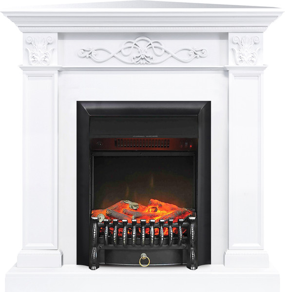 Каминокомплект Смолком Verona Corner STD-ASP Fobos FX M Black RC - фото