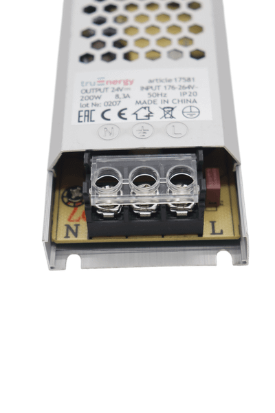 Адаптер для светодиодной ленты Truenergy Block Mini 24V 200W IP20 / 17592