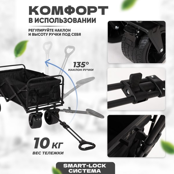 Тележка туристическая Solmax&Home YI99881