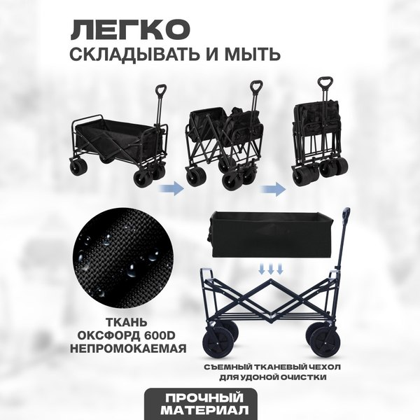 Тележка туристическая Solmax&Home YI99881