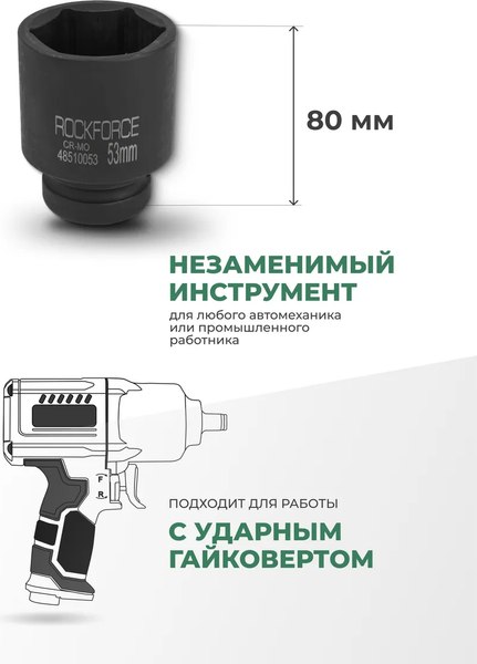 Головка слесарная Forsage F-48510053