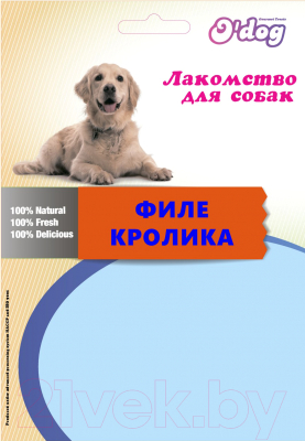 Лакомство для собак O'dog Филе кролика