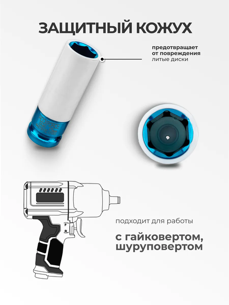Головка слесарная RockForce RF-4457917C