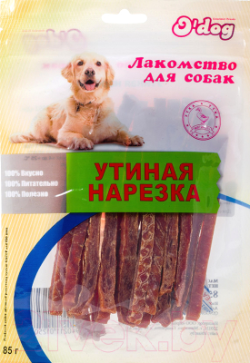 Лакомство для собак O'dog Утиная нарезка - фото