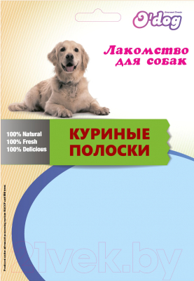 Лакомство для собак O'dog Куриные полоски