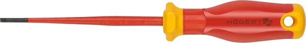 Отвертка Hoegert SL5.5x125мм 1000V Slim S2 HT1S962-1 - фото