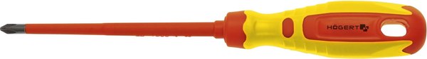 Отвертка Hoegert PH1 80мм 1000V Slim S2 / HT1S965-1 - фото