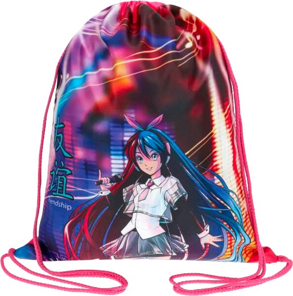 Мешок для обуви Проф-Пресс Аниме / МО-3907 - фото